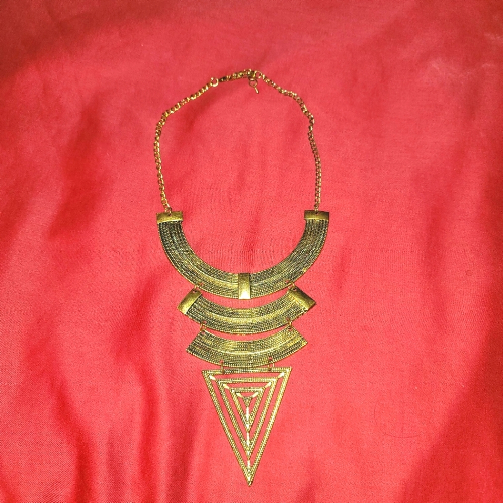 Gold necklace